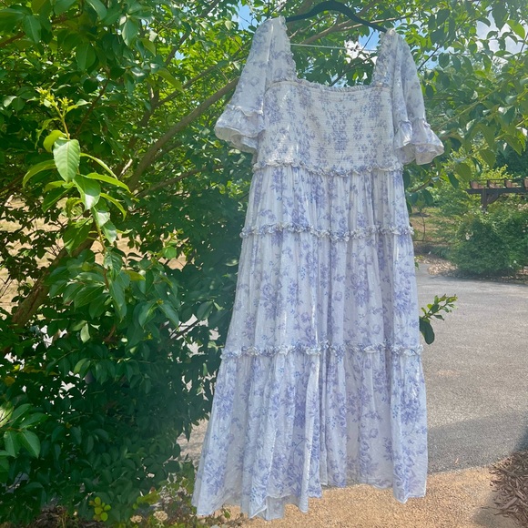 US 16 Needle & Thread Cotton Gown - Picture 2 of 5